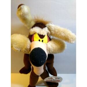Wile E Coyote Looney Tunes Plush 12" Stuffed Toy Figure With Tags Ace 1996